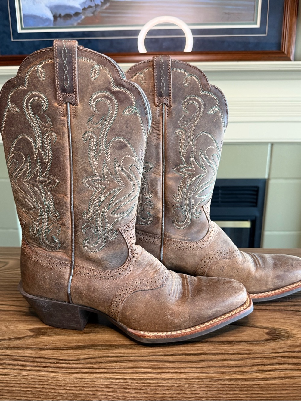 Ariat Legend Western Boots Brown-Womens 8B